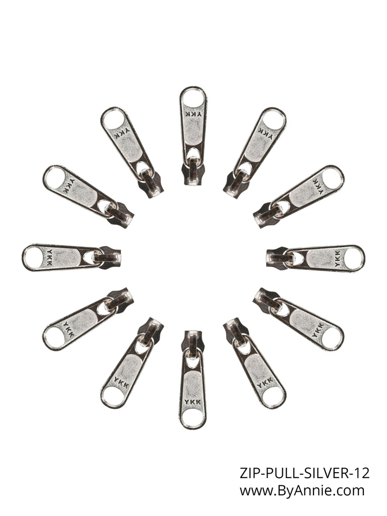 Zipper Pull Set-Silver