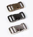 Side Release Buckle (Metal) - 1" - Set of One