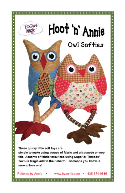 Hoot 'n' Annie Owl Softies