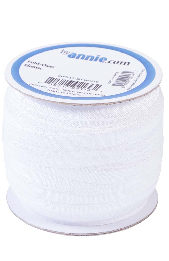 FOLD-OVER ELASTIC-20MM - 50YD ROLL