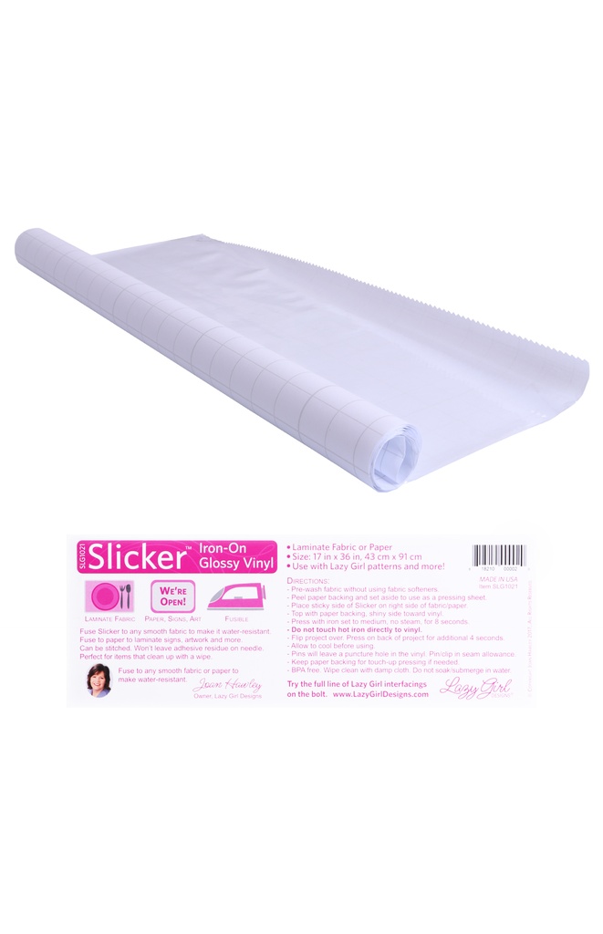 Slicker Iron-On Vinyl Interfacing