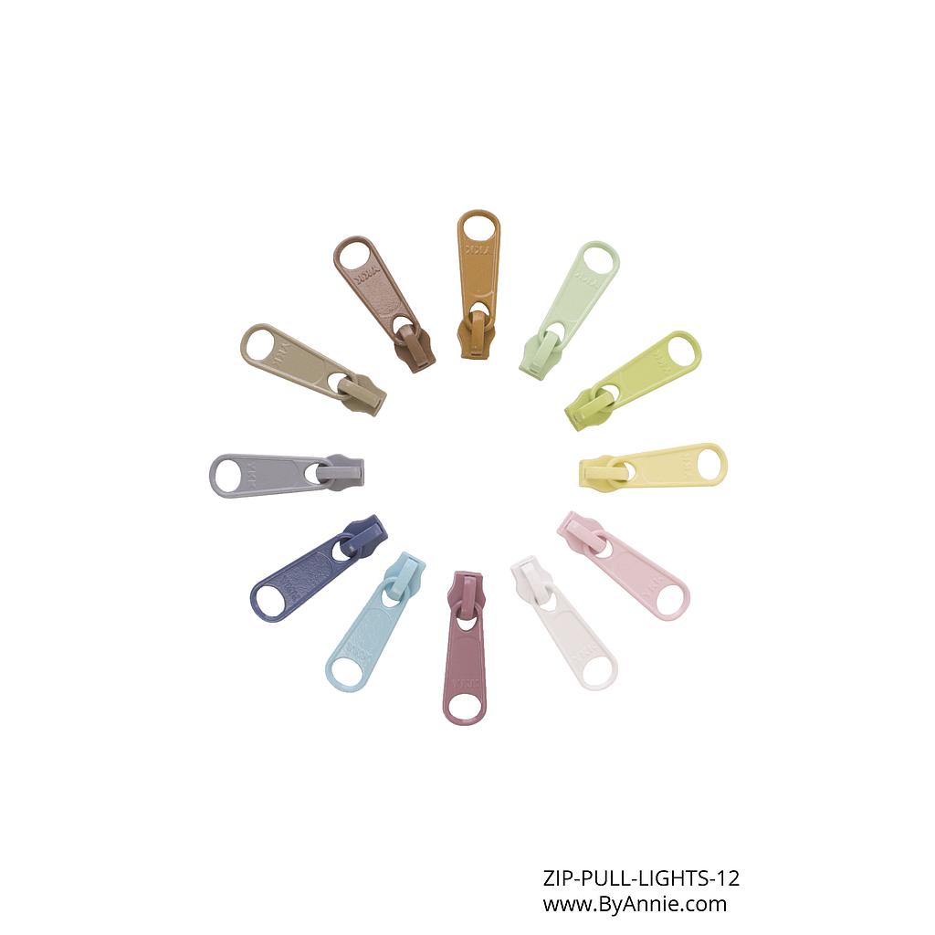 Zipper Pull Set - Lights