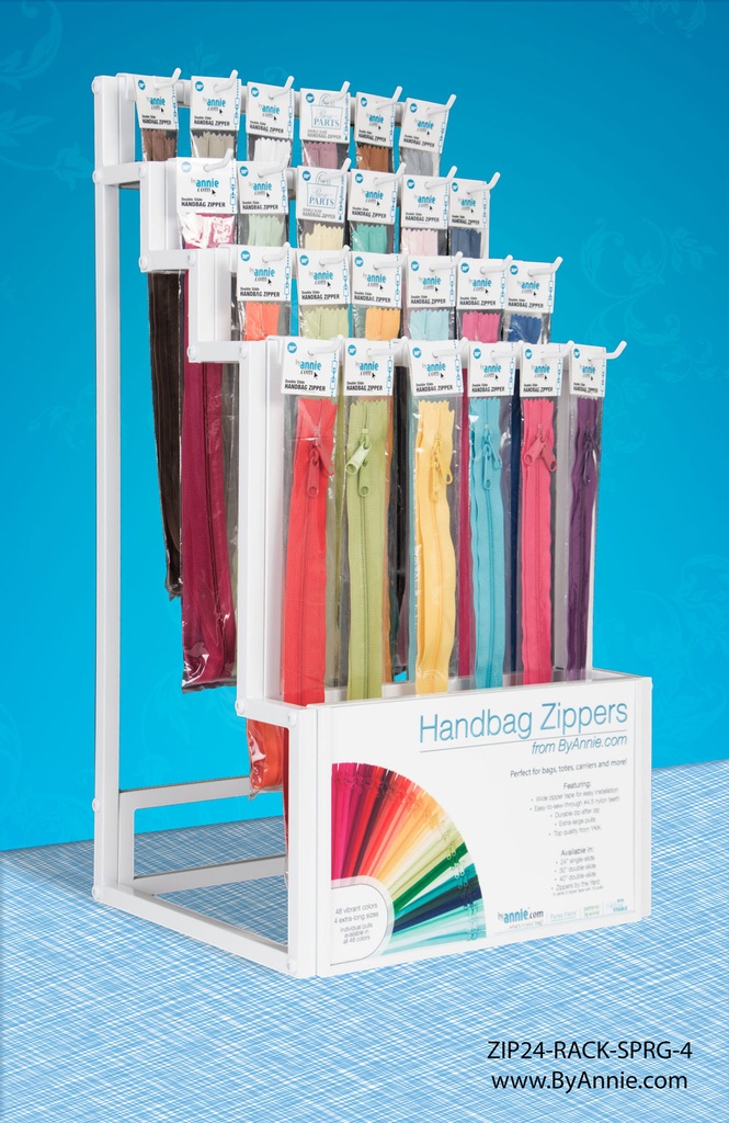 Zipper Display Rack Options